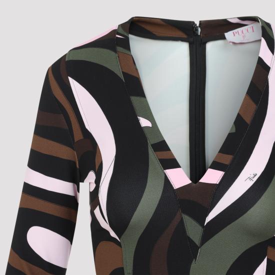 26FW 에밀리오푸치 미디 원피스 6UJG866U766 004 MULTICOLOUR - EMILIO PUCCI