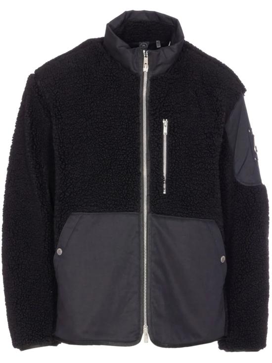 26FW 무스너클 SAGLEK 플리스 집 자켓 M35MS601 292 BLACK