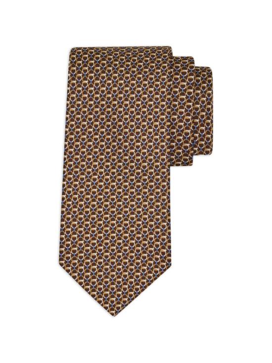 26FW 살바토레 페라가모 넥타이 794597351446MARRONE Chocolate