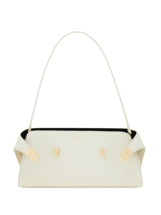 26FW 살바토레 페라가모 토트백 79850221A712MASCARPONENERO Off white