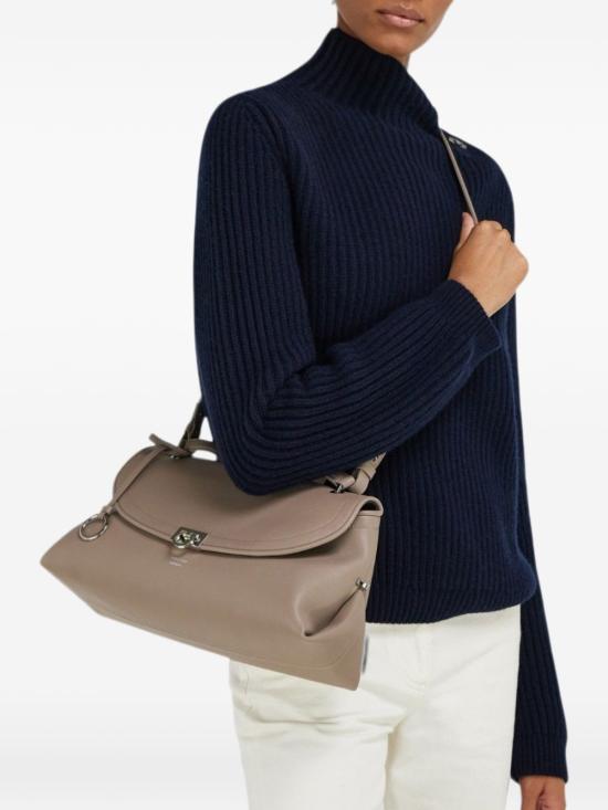 26FW 살바토레 페라가모 토트백 79624821A869TESTADIMORO Taupe - SALVATORE FERRAGAMO