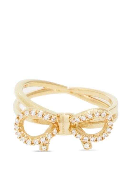 26FW 살바토레 페라가모 반지 795070760984OROCRYSTAL Sand - SALVATORE FERRAGAMO
