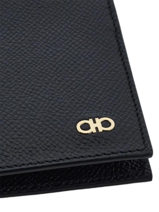 26FW 살바토레 페라가모 간치니 머니클립 반지갑 776473661475NERO Black - SALVATORE FERRAGAMO