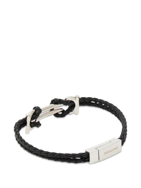 26FW 살바토레 페라가모 브레이슬릿 796081770422NERO Black - SALVATORE FERRAGAMO