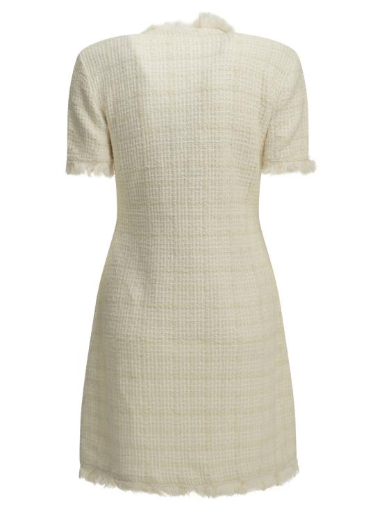 26FW 셀프 포트레이트 미디 원피스 AW26146SACCREAM WHITE - SELF PORTRAIT