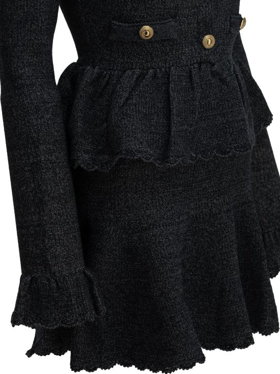 26FW 셀프 포트레이트 미디 원피스 AW26085SCNNAVY BLUE - SELF PORTRAIT