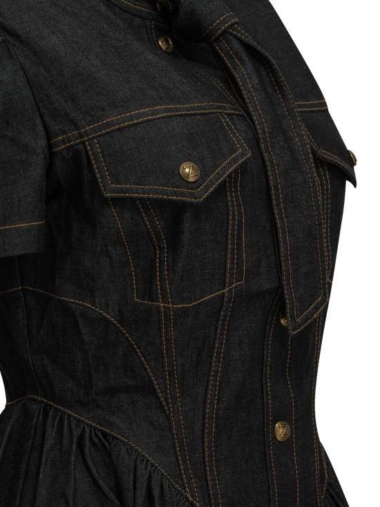 26FW 짐머만 미디 원피스 9490DF26RONXB BLUE - ZIMMERMANN