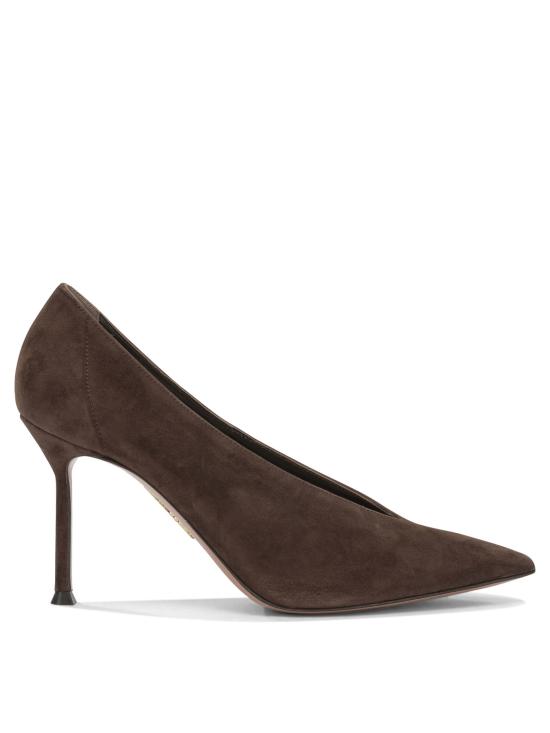 26FW 아쿠아주라 힐/펌프스 VTRMIDP0SUEESP BROWN