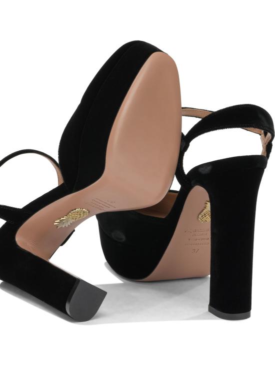 26FW 아쿠아주라 힐/펌프스 AARHIGB0VEL000 BLACK - AQUAZZURA