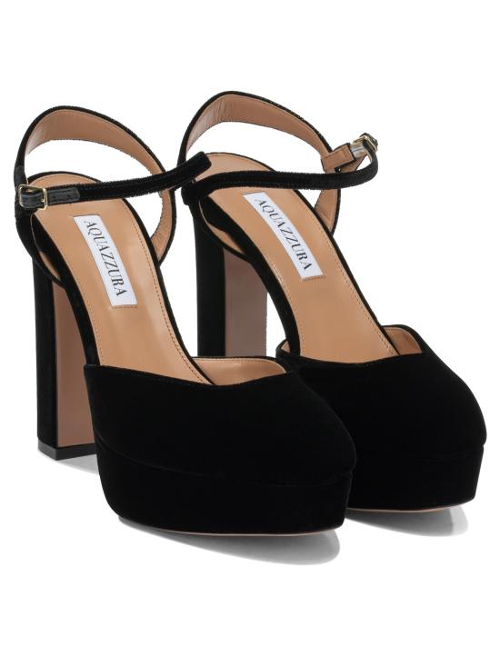 26FW 아쿠아주라 힐/펌프스 AARHIGB0VEL000 BLACK - AQUAZZURA