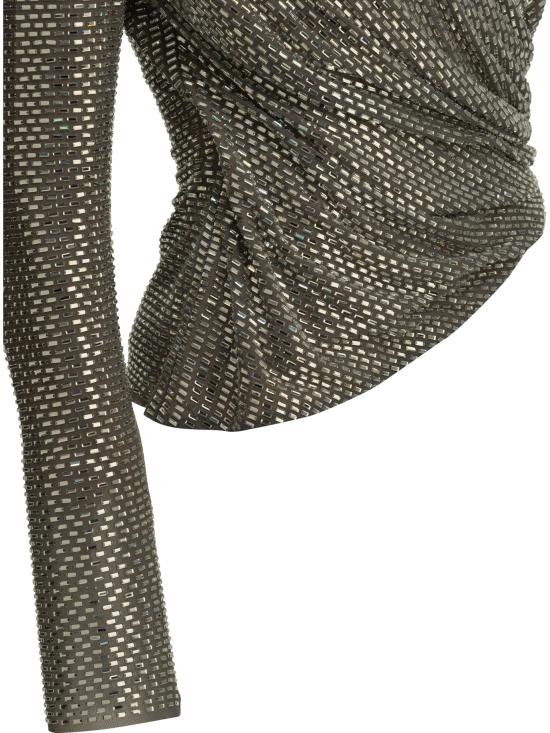 26FW 셀프 포트레이트 반팔 티셔츠 AW26154TGRGREY SILVER - SELF PORTRAIT