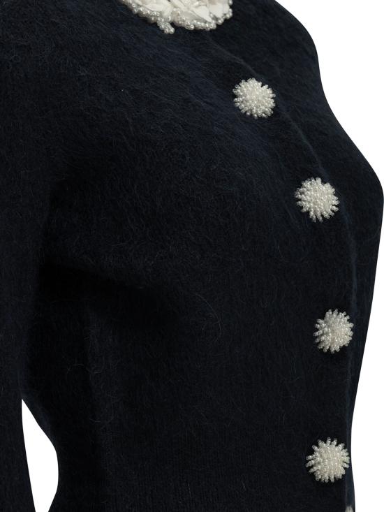 26FW 셀프 포트레이트 스웨터 AW26176TNNAVY BLUE - SELF PORTRAIT