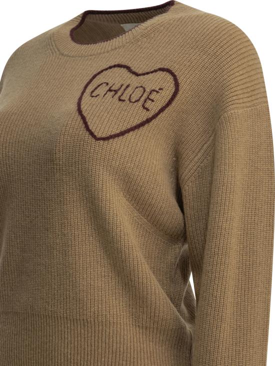 26FW 끌로에 스웨터 CH26AMP41710218 BROWN