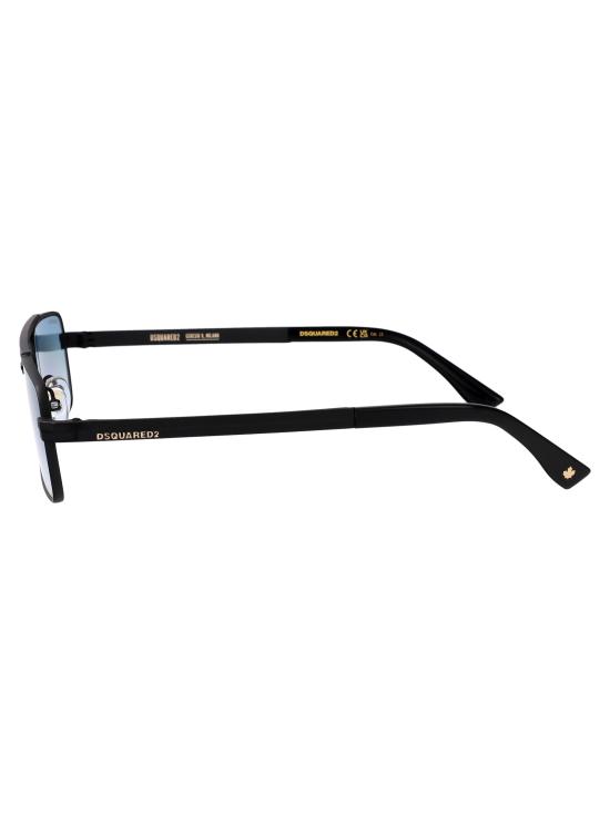 26FW 디스퀘어드2 선글라스 D2 0213S 03 MATTE BLACK - DSQUARED2