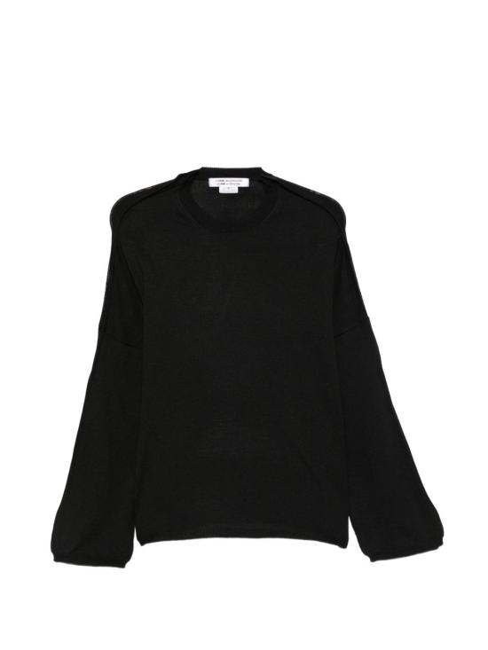 26FW 꼼데가르송 스웨터 RRN5141 BLACK