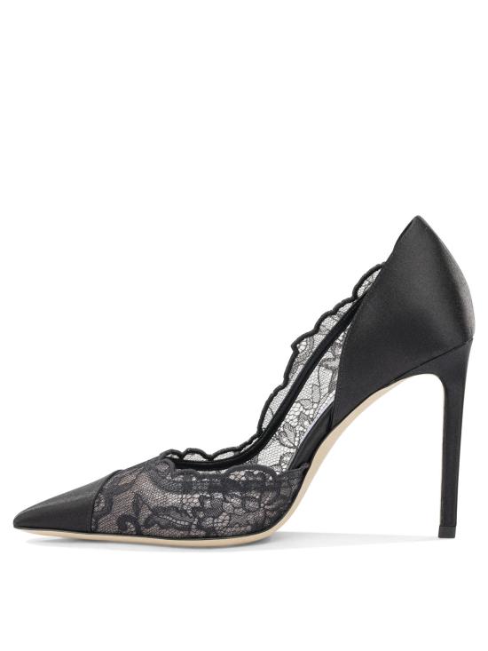 26FW 지미추 힐/펌프스 BRIGITTE100WANBLACKBLACK - JIMMY CHOO