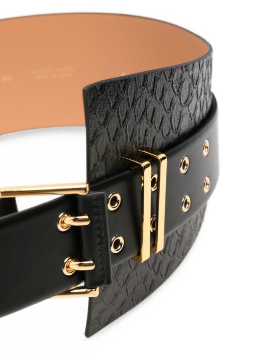 26FW 엘리자베타프랜치 레귤러 벨트 CT32S67E2110 BLACK - ELISABETTA FRANCHI