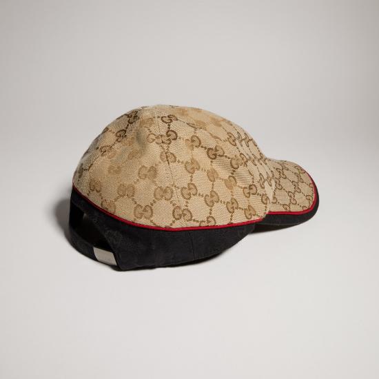 26FW 구찌 GG 코튼 캔버스 베이스볼 캡 A001I24HBLB9660 BEIGE - GUCCI