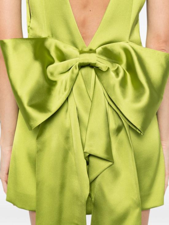 26FW 셀프 포트레이트 미디 원피스 AW26008SGGREEN - SELF PORTRAIT