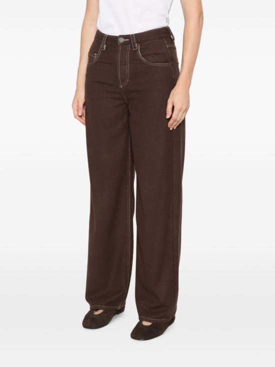 26FW 우마 왕 스트레이트 팬츠 UP3036UW600 BROWN - UMA WANG