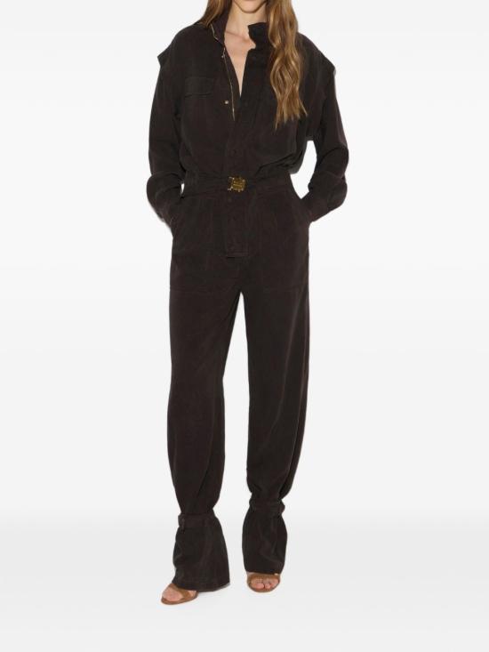 26FW 엘리자베타프랜치 미디 원피스 TJ02D66E2EV9 BROWN - ELISABETTA FRANCHI