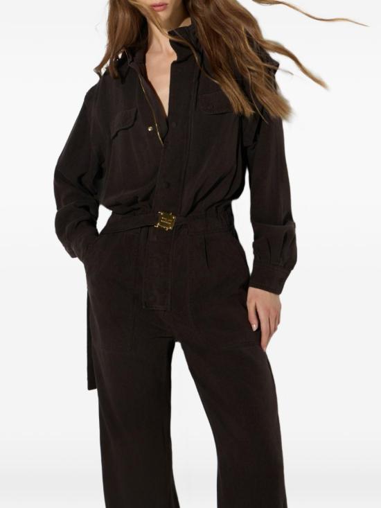 26FW 엘리자베타프랜치 미디 원피스 TJ02D66E2EV9 BROWN - ELISABETTA FRANCHI