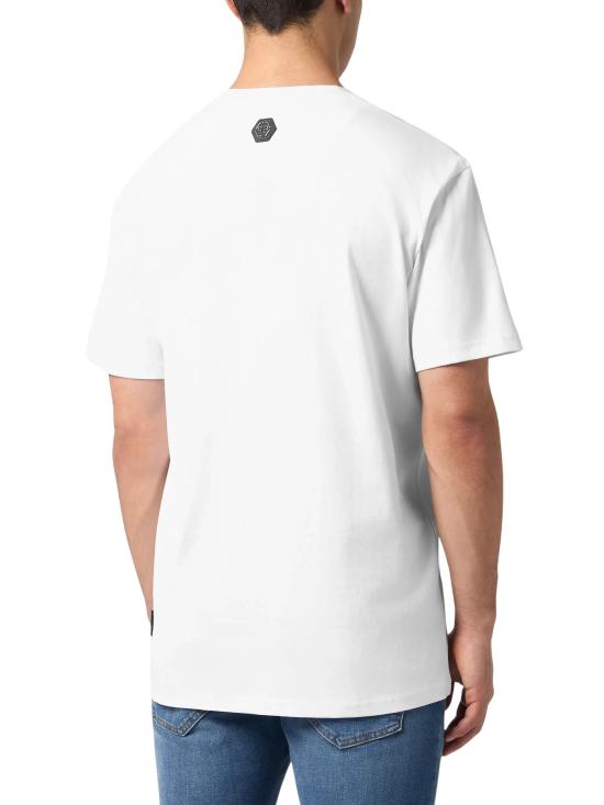 26FW 필립 플레인 반팔 티셔츠 FAFCMTK9135PJY002N 01 WHITE - PHILIPP PLEIN