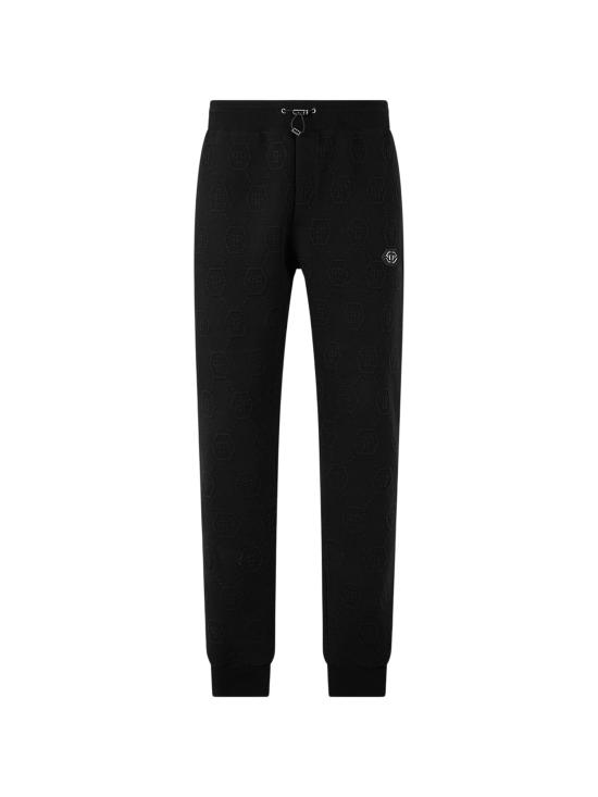 26FW 필립 플레인 스트레이트 팬츠 FAFCMJT2867PTE021N 02 BLACK