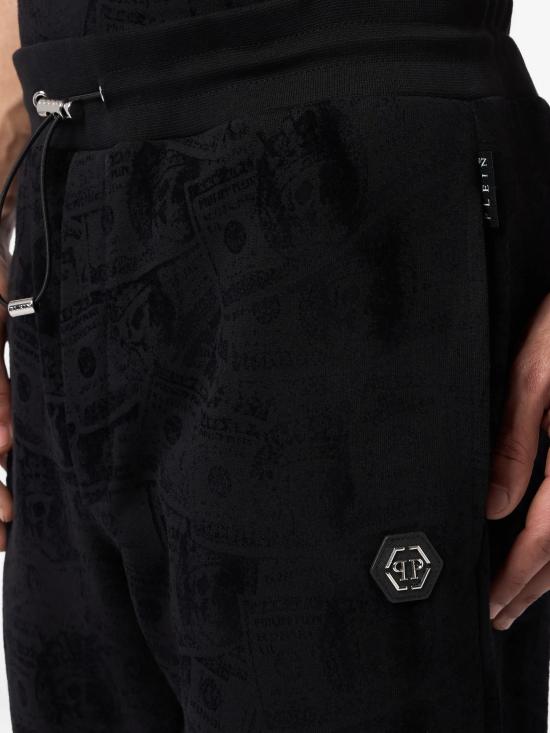 26FW 필립 플레인 스트레이트 팬츠 FAFCMJT2861PTE180N 0202 BLACK - PHILIPP PLEIN
