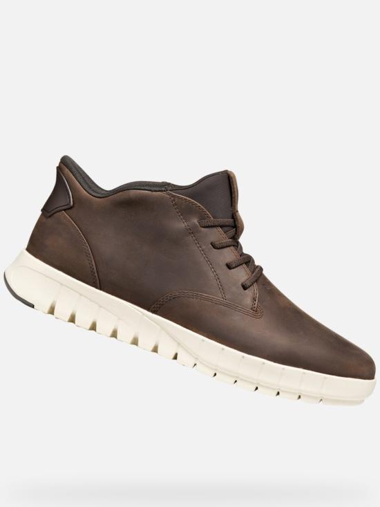 26FW 지옥스 스니커즈 U56MAB000FF C6009 BROWN - GEOX