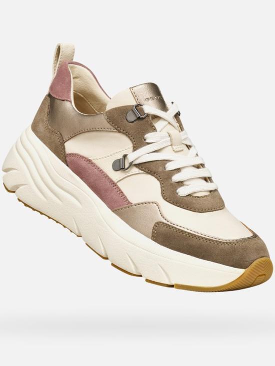 26FW 지옥스 스니커즈 D36UFE022NF C1467 BROWN - GEOX