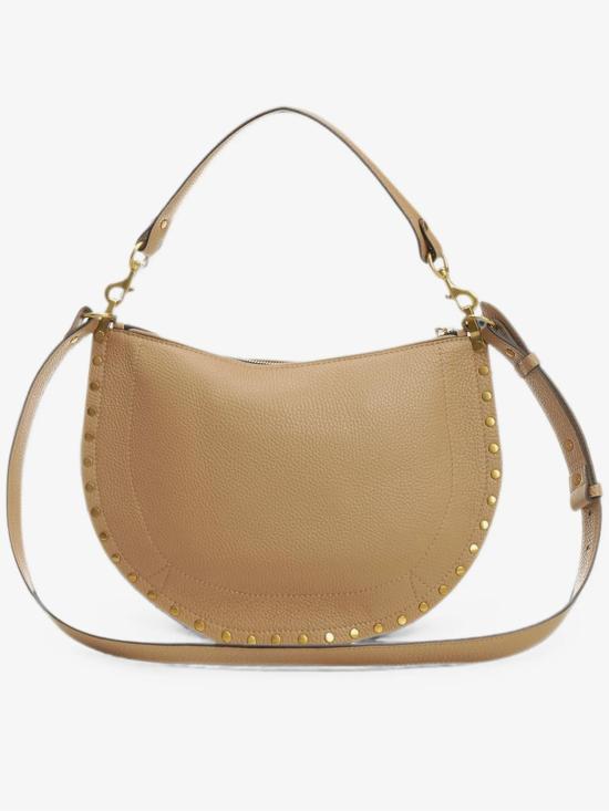 26FW 이자벨마랑 오스칸 호보 지퍼백 BF0066FAC3C22M 50CU BROWN - ISABEL MARANT