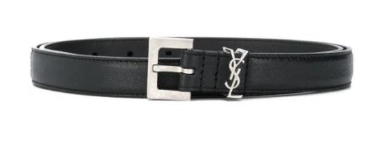 26FW 생로랑 벨트 612616BRM0E 1000 BLACK