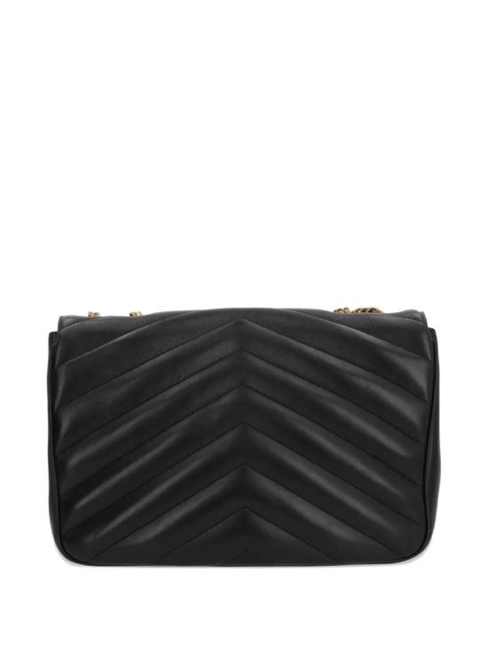 26FW 생로랑 루루 라지 마틀라세 램스킨 숄더백 803541AAEAX 1000 BLACK - SAINT LAURENT