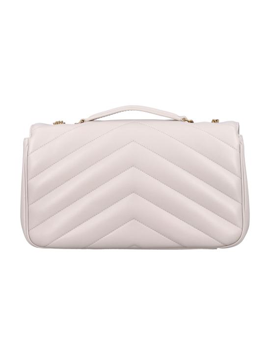 26FW 생로랑 루루 마틀라세 램스킨 미디움 숄더백 801439AAEAX 9207 NUDE NEUTRALS - SAINT LAURENT
