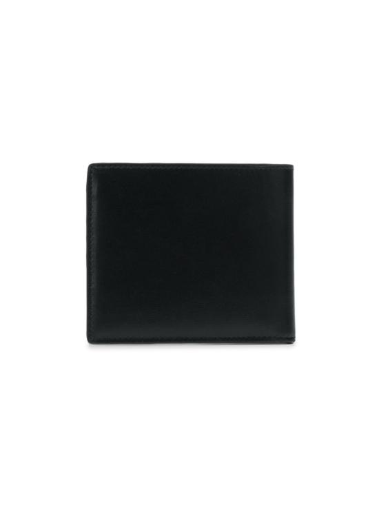 26FW 생로랑 모노그램 반지갑 4532760SX0E 1000 BLACK - SAINT LAURENT