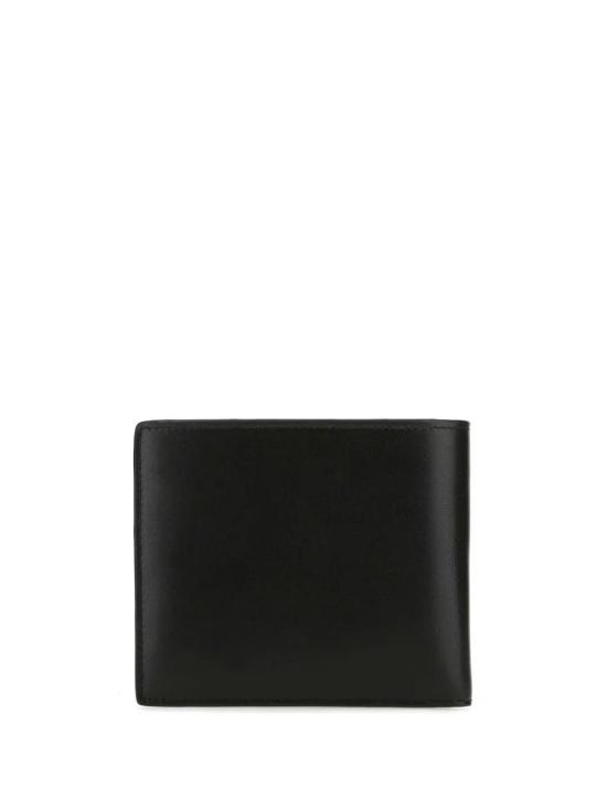 26FW 생로랑 모노그램 반지갑 4532760SX0E 1000 BLACK - SAINT LAURENT