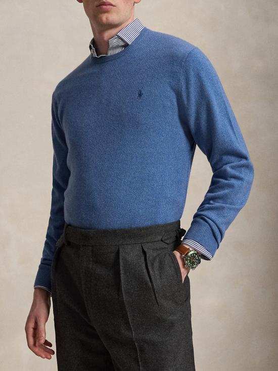 26FW 폴로 랄프로렌 스웨터 710974148 500 BLUE - POLO RALPH LAUREN