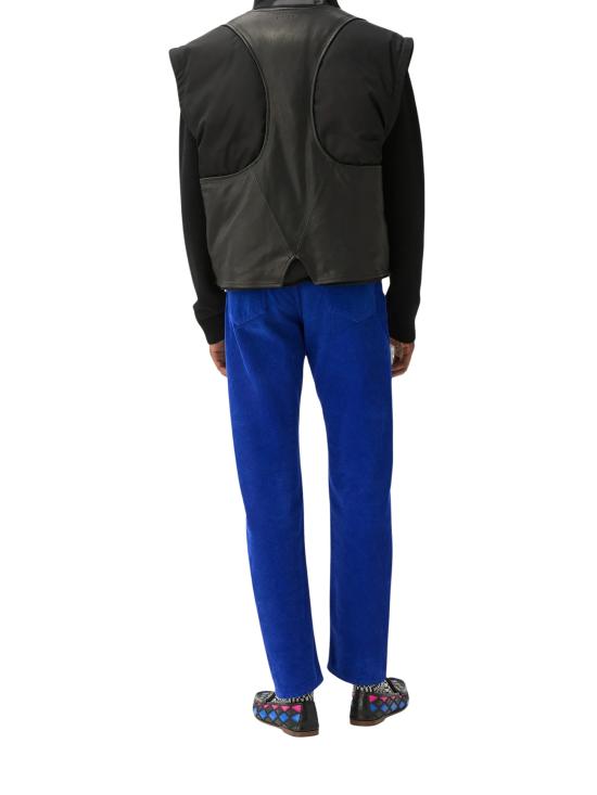 26FW 베르사체 스트레이트 팬츠 10267741A18803 1D870 BLUE - VERSACE