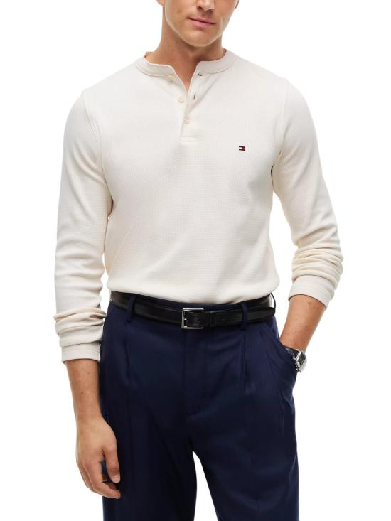 26FW 타미힐피거 스웨터 MW0MW44890 Z00 WHITE - TOMMY HILFIGER