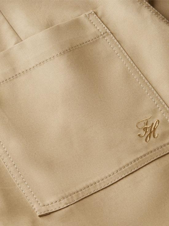 26FW 타미힐피거 스트레이트 팬츠 WW0WW50135 AEH BROWN - TOMMY HILFIGER