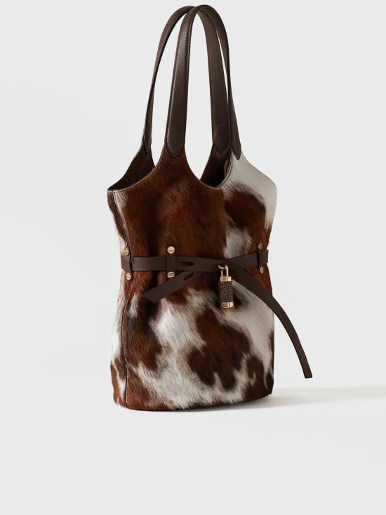 26FW 보르보네제 크로스백 910102710344 A14 BROWN - BORBONESE