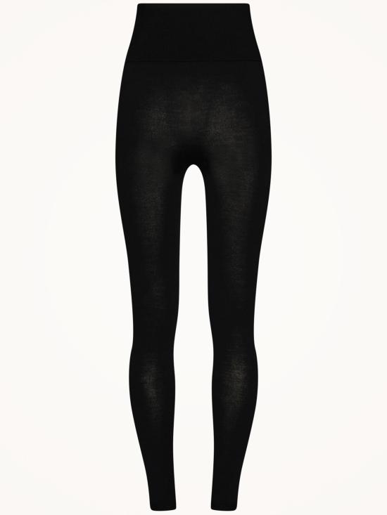 26FW 월포드 스트레이트 팬츠 19447 7540 BLACK - WOLFORD