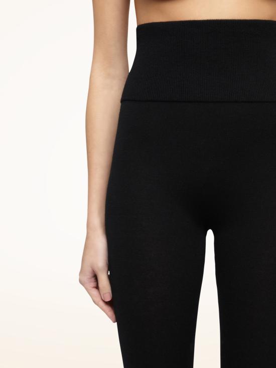 26FW 월포드 스트레이트 팬츠 19447 7540 BLACK - WOLFORD