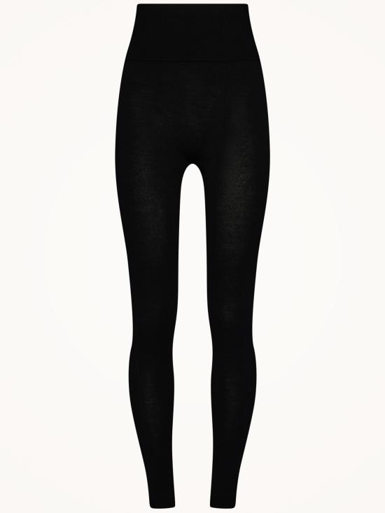 26FW 월포드 스트레이트 팬츠 19447 7540 BLACK - WOLFORD