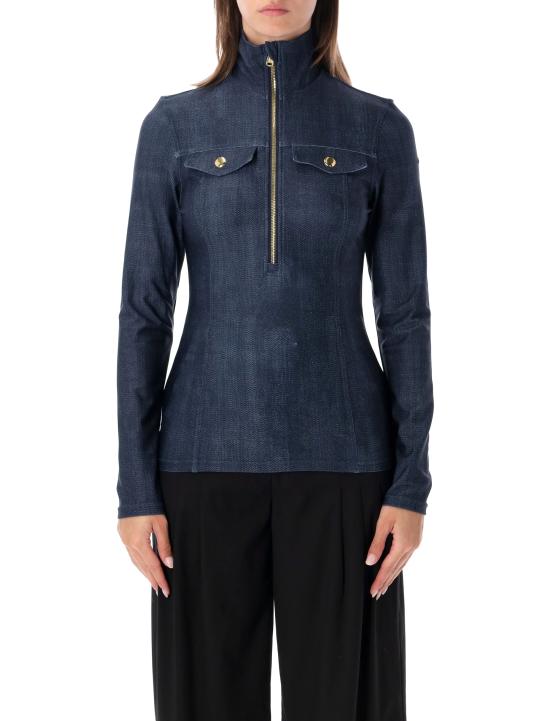 26FW 골드버그 반팔 티셔츠 GB32220263 0050 NAVY MULTI
