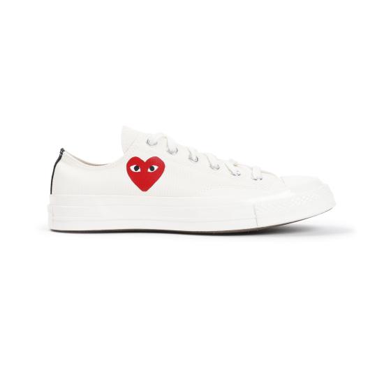 26FW 꼼데가르송 플레이 X 컨버스 척 70 로우 스니커즈 AZK128001 BLACK - COMME DES GARCONS PLAY CONVERSE