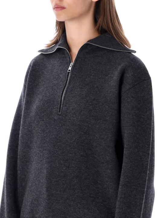 26FW 로에 스웨터 42123328 010 CHARCOAL - ROHE