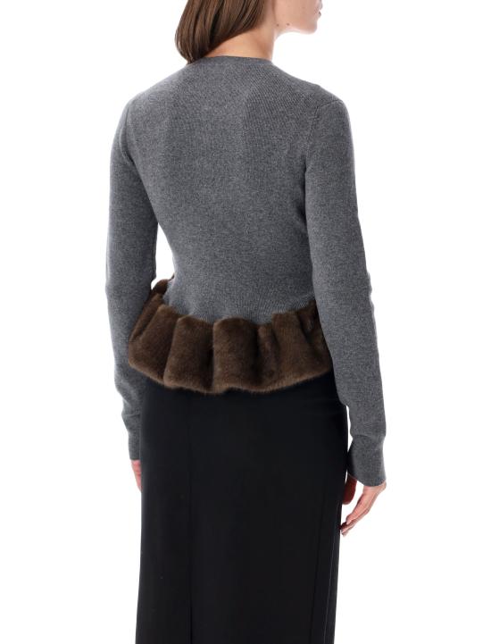 26FW 스텔라 맥카트니 스웨터 6K12773S2673 1267 DARK GREY - STELLA MCCARTNEY