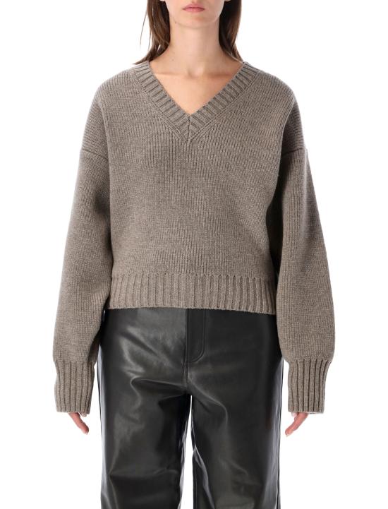 26FW 로에 스웨터 42123300 246 CLAY MELANGE